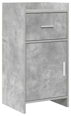 Immagine prodotto di Credenza Grigio Cemento 40 x 36 x 80 cm Legno ingegnerizzato