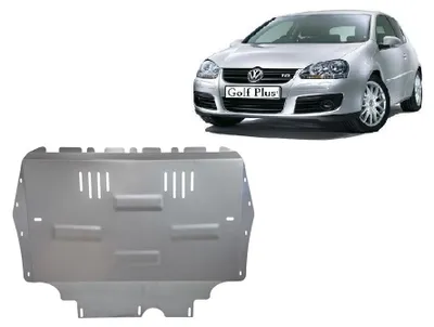 Produktbild von Aluminium Unterfahrschutz für Motor und Getriebe für den Vw Golf Plus