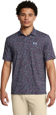 Image de Polo Under Armour Playoff 3.0 Printed pour homme, taille : S