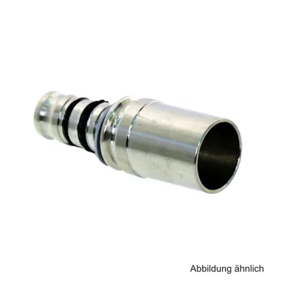 Produktbild von Geberit GE Mepla Übergang auf Mapress Edelstahl, mit Einschubende, d20 x 22mm, 1 Stk.