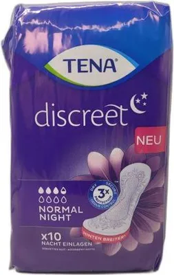 Produktbild von Tena discreet normal night 10er Pack