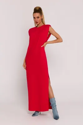 Produktbild von Made of Emotion Maxikleid für Frauen Vap M790 rot XXL