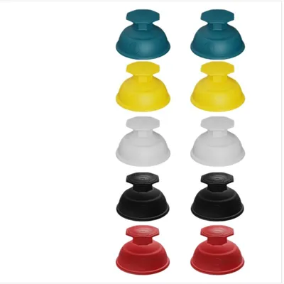 Produktbild von INF 10er-Set Schröpfköpfe 6.8x6.8x2cm Silikon und PP für Muskelpflege