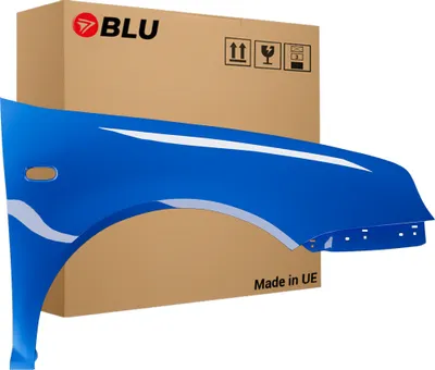 Image de BLU Aile Compatible avec VW Volkswagen Golf IV 4 LA5C Droite Blau SurfBlau | 1997-2006 | Avant | Peint| Prêt à Monter | Acier