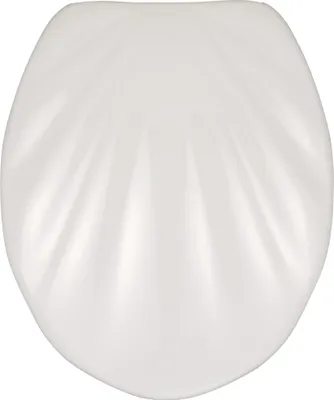 Image de WENKO Premium SIÈGE WC MUSCHEL Toilettes lunettes Couvercle WC Automatique Salle de bain