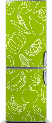 Produktbild von Tulup Kühlschrankdekoration - Magnetmatte - 70 cm x 190 cm - Magnet auf dem Kühlschrank - Gemüse Und Früchte