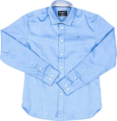 Produktbild von Hackett London Langärmliges Jungenhemd mit Reverskragen HK301043