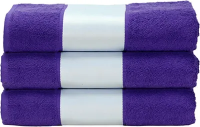 Produktbild von A&R AR080 | Handtuch SUBLI-Me®, 50 x 100 cm - Farbe: Purple - Größe: 50 x 100 cm