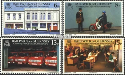 Produktbild von Briefmarken GB - Guernsey 1979 Mi 195-198 (kompl.Ausg.) postfrisch Post