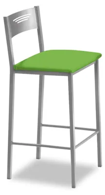 Productafbeelding van ASTIMESA hocker voor de keuken, 70 cm, kunstleer, groen