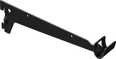 Produktbild von Dolle Winkelträger für Kleiderstange 1-Reihig 33 cm schwarz Metall