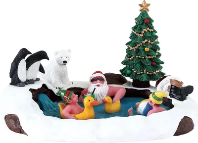 Obrázok produktu pre Vianočná postava Severný pól horúce pramene