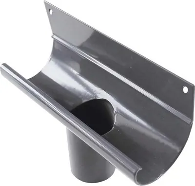 Obrázok produktu pre Hliníkový odkvapový systém Renoplast R50, odkvapové boxy, DN 40 mm, šedá