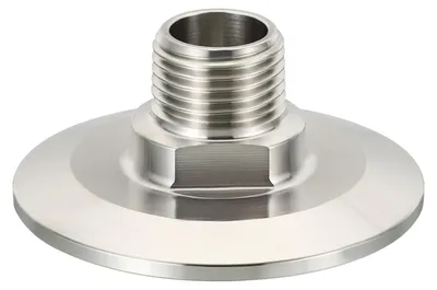 TC Tri-Clamp Adapter 2,5" auf NPT 1/2" AG, 304 Edelstahl, 64 mm