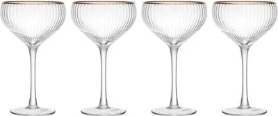 Immagine prodotto di Mikasa Sorrento 4pc bicchieri da champagne, 350ml, confezione regalo