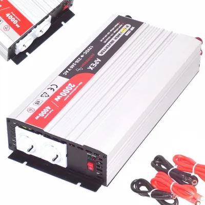 Produktbild von Sinus Spannungswandler Wechselrichter 06189 HIP 2000W 12V Stromwandler 4000W