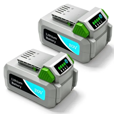 Ersatzakku 20 V 5,0 Ah Lithium-Ionen, 2 Stück