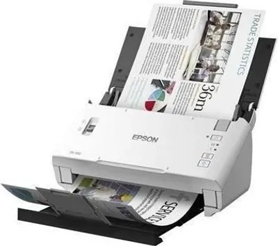 Obrázok produktu pre Skener, EPSON WorkForce DS-410, USB 2.0, 26 strán/min, inovatívna technológia skenovania