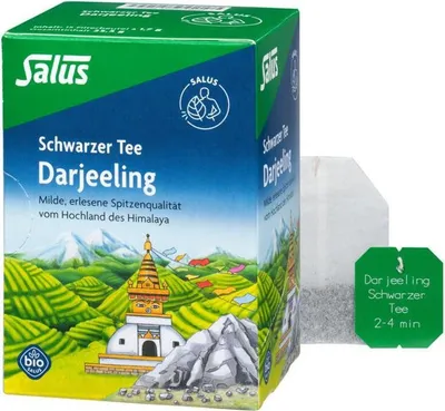 Produktbild von Salus Darjeeling, Schwarzer Tee15 Filterbeutel