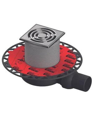 Produktbild von TECE 3601106 TECEdrainpoint S 113 Ablaufset superfl.