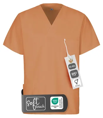 Produktbild von Schlupfkasack, uni, mittelbraun, 8XL : 8XL : mittelbraun : 50% Baumwolle 50% Polyester