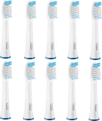 Produktbild von Oral-B Bürstenkopf Pulsonic Clean 10 Stück Ersatz Aufsätze Schallzahnbürste