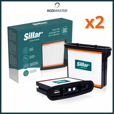 Obrázok produktu pre 2x Sillar skladaný filter mokrý filter náhradný pre Bosch GAS25 GAS 25 GAS25L SFC GAS 50 GAS 50M