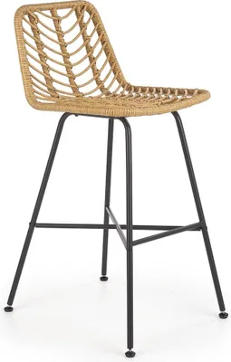 Produktbild von Halmar Barhocker H-97 - natur / schwarz