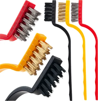 Immagine prodotto di Tg77582 Set Di Spazzole Metalliche Acciaio Nylon Ottone 3 Pezzi