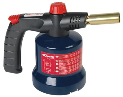 Produktbild von Express Lötlampe Ref. 8800 mit Piezo Zündung 1850°C für 190g Stechkartuschen Lötbrenner