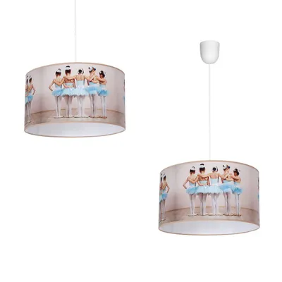 Produktbild von Kinder Pendelleuchte BALLERINA 1xE27 von Milagro