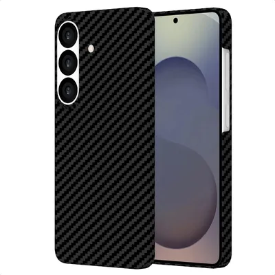 Zdjęcie produktu dla Accezz MagSafe Kevlar® Backcover do Samsung Galaxy S26 – czarny