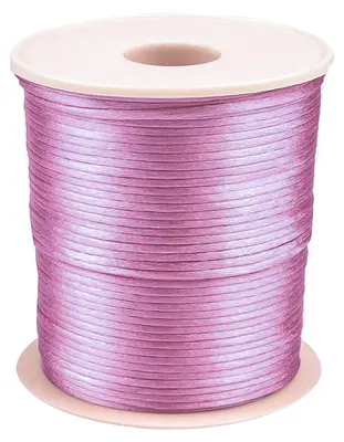 Produktbild von 90m Satinschnur 2mm Satinkordel Schmuck-Kordel -Schnur Kumihimo Bänder