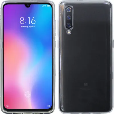 Produktbild von cofi1453® Silikon Hülle Basic kompatibel mit XIAOMI MI 9 Case TPU Soft Handy Cover Schutz Transparent