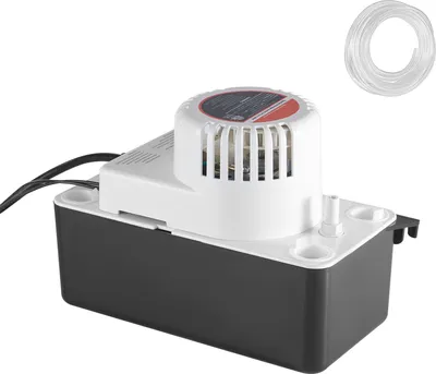 Produktbild von SucceBuy Kondensatabsaugpumpe 1/50 PS, 1,89 L Tank, automatische Kondensatpumpe mit Schwimmerschalter und 6 m Schlauch für Klimaanlagen, Luftentfeuchter und Eisbereiter-Wasserablauf, Schwarz