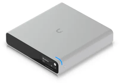 Zdjęcie produktu dla Ubiquiti CloudKey+, Czarny, Szary, Aluminium, Montaż na biurku/stoku, Zasilanie, MicroSD (TransFlash), OLED
