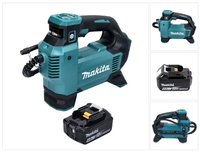 Produktbild von Makita DMP 181 G1 Akku Kompressor 18 V 11,1 bar + 1x Akku 6,0 Ah - ohne Ladegerät