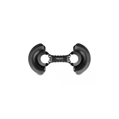 Image de DELOCK Kabelaufwickler 375 x 170 mm schwarz