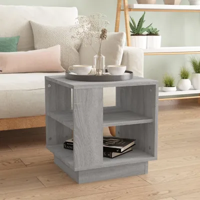 Produktbild von Couchtisch Grau Sonoma 40x40x43 cm Holzwerkstoff , Couchtische Design 2024