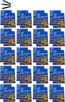 Obrázek produktu pro 50 x VEE Rubber duše do kola 18" s ventilkem SV (francouzský ventil) 18 x 1,75/2,125 včetně montpáky maxxi4you