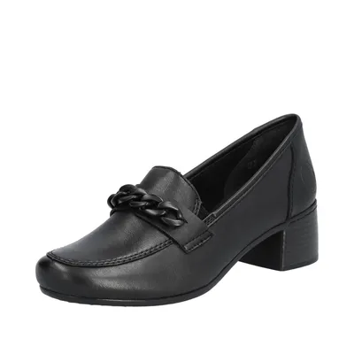 Produktbild von Rieker Damen Pumps College Trotteur Kette 41660, Größe:41 EU, Farbe:Schwarz
