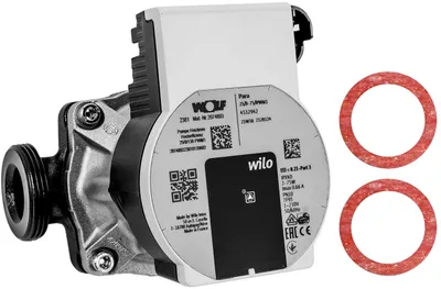 Produktbild von Wolf Heizkreispumpe hocheffizient Typ: 25/8/130, für BWL-1S(B)-10-16