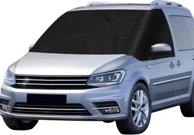 Produktbild von Famanu Windschutzscheibenabdeckung für V-W Caddy 2004 – Frost- und Schneeschutz aus 600D Oxford