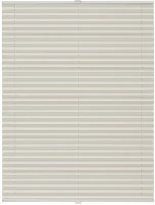 Produktbild von Plissee Klemmfix verspannt ohne Bohren Premium Farbe: Vanille, Größe: 80x210 cm