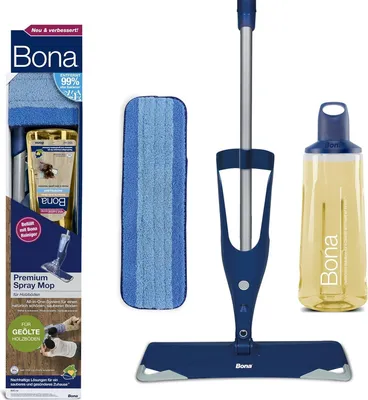 Produktbild von Bona sprejový mop na olejované dřevěné podlahy, sprejový mop, čisticí nástroj, podlahy