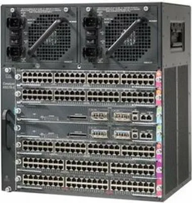 Produktbild von Cisco Catalyst 4500 4507R-E Verwaltbar Switch-Chassis - 2 Unterstützte Netzwerkschicht - PoE Ports - Rackmontage, Rackmontage