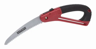Image de Kreator scie à main scie de jardin scie à bois pliable 18 cm acier inoxydable - 180 mm safety