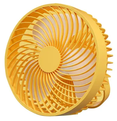 Produktbild von Kleiner Raumventilator mit Luftzirkulation, 2 Geschwindigkeitsstufen, verstellbarem Kopf, Tischventilator für Schreibtisch und Nachttisch