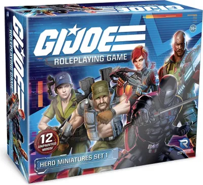 Produktbild von G.I. JOE Roleplaying Game Hero Miniatures Set 1 - Rollenspiel Zubehör - ENG Edition