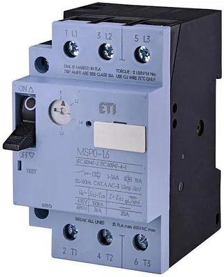 Produktbild von ETI Motorschutzschalter MSP0-1,6 REG